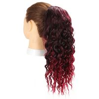 Women's Fashion Casual High Temperature Wire Ponytail Wigs sku image 5