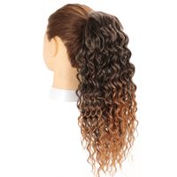 Women's Fashion Casual High Temperature Wire Ponytail Wigs sku image 2