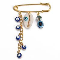 Simple Style Eye Alloy Plating Women's Brooches main image 4