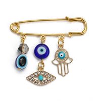 Simple Style Eye Alloy Plating Women's Brooches sku image 16