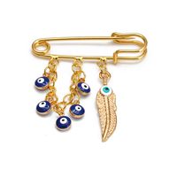 Simple Style Eye Alloy Plating Women's Brooches sku image 20