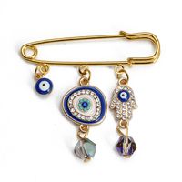 Simple Style Eye Alloy Plating Women's Brooches sku image 14