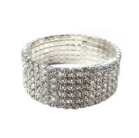 Retro Geometric Alloy Rhinestone Women's Bracelets main image 3