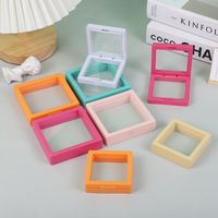 Simple Style Solid Color Paper Jewelry Boxes main image 1