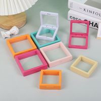 Simple Style Solid Color Paper Jewelry Boxes main image 5