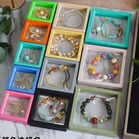Simple Style Solid Color Paper Jewelry Boxes main image 4