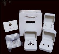 Simple Style Solid Color Cloth Jewelry Boxes 1 Piece main image 4