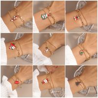 Fashion Christmas Tree Santa Claus Elk Alloy Women's Bracelets 1 Piece main image 10