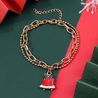 Fashion Christmas Tree Santa Claus Elk Alloy Women's Bracelets 1 Piece main image 3