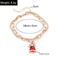 Fashion Christmas Tree Santa Claus Elk Alloy Women's Bracelets 1 Piece main image 2