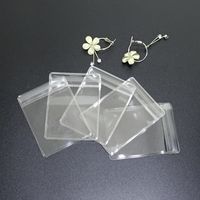 Simple Style Transparent PVC Jewelry Packaging Bags main image 2