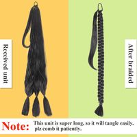 Women's Fashion Street High Temperature Wire Ponytail Wigs sku image 5