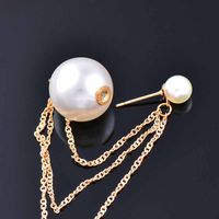 Fashion Geometric Alloy Plating Artificial Pearls Women's Drop Earrings 1 Pair main image 4