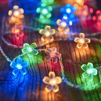 Christmas Romantic Star Snowflake Pc Party String Lights 1 Piece sku image 132