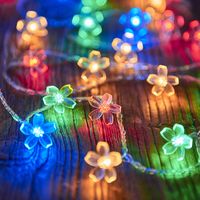 Christmas Romantic Star Snowflake Pc Party String Lights 1 Piece sku image 209