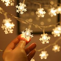 Christmas Romantic Star Snowflake Pc Party String Lights 1 Piece sku image 120