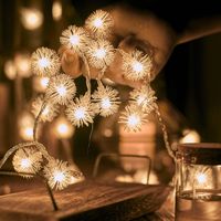 Christmas Romantic Star Snowflake Pc Party String Lights 1 Piece sku image 148