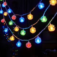 Christmas Romantic Star Snowflake Pc Party String Lights 1 Piece sku image 51
