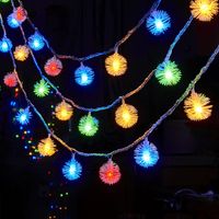 Christmas Romantic Star Snowflake Pc Party String Lights 1 Piece sku image 44