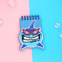 Pvc Soft Rubber Cover Coil Loose-leaf Notepad Creative Cartoon Notebook Portable Notepad Wholesale sku image 9