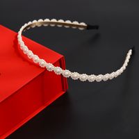 Fashion Geometric Cloth Pearl Hair Band 1 Piece sku image 5