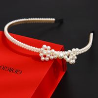 Fashion Geometric Cloth Pearl Hair Band 1 Piece sku image 12