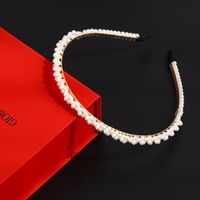 Fashion Geometric Cloth Pearl Hair Band 1 Piece sku image 8