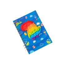 Cute Cartoon A5 Notebook Silicone Cover Squeeze Notepad main image 3