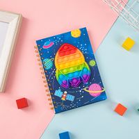 Cute Cartoon A5 Notebook Silicone Cover Squeeze Notepad sku image 3