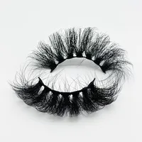 25mm Thick Curly Three Dimensional Imitated Mink Hair False Eyelashes Wholesale sku image 2