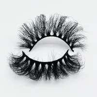 25mm Thick Curly Three Dimensional Imitated Mink Hair False Eyelashes Wholesale sku image 1