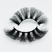 25mm Thick Curly Three Dimensional Imitated Mink Hair False Eyelashes Wholesale sku image 3