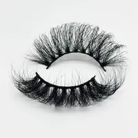 25mm Thick Curly Three Dimensional Imitated Mink Hair False Eyelashes Wholesale sku image 8