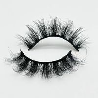 Fashion Thick Messy 20mm Imitated Mink Hair False Eyelashes Wholesale sku image 15