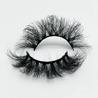 25mm Thick Curly Three Dimensional Imitated Mink Hair False Eyelashes Wholesale sku image 9