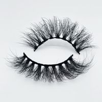 Fashion Thick Messy 20mm Imitated Mink Hair False Eyelashes Wholesale sku image 1