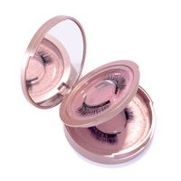 Fashion Solid Farbe Runde Falsche Wimpern Box Großhandel sku image 4