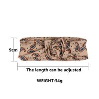Streetwear Solid Color Flower Cloth Rib-knit Hair Band 1 Piece main image 3