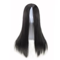 Women's Sweet Party Street High Temperature Wire Long Bangs Long Straight Hair Wigs main image 2