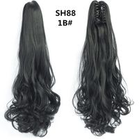 Women's Sweet Daily High Temperature Wire Long Curly Hair Wigs sku image 1