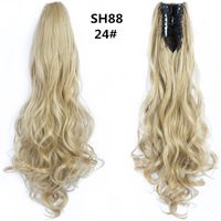 Women's Sweet Daily High Temperature Wire Long Curly Hair Wigs sku image 13