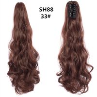 Women's Sweet Daily High Temperature Wire Long Curly Hair Wigs sku image 17