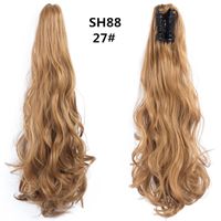 Women's Sweet Daily High Temperature Wire Long Curly Hair Wigs sku image 14