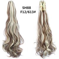 Women's Sweet Daily High Temperature Wire Long Curly Hair Wigs sku image 33