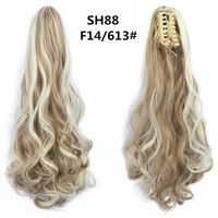 Women's Sweet Daily High Temperature Wire Long Curly Hair Wigs sku image 34