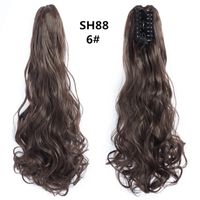 Women's Sweet Daily High Temperature Wire Long Curly Hair Wigs sku image 4