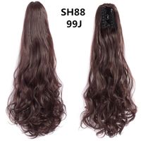 Women's Sweet Daily High Temperature Wire Long Curly Hair Wigs sku image 20