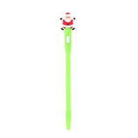 Christmas Creative Stationery Luminous Christmas Tree Snowman Ballpoint Pen 1pcs main image 4