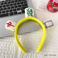 Fashion Flower Cloth Handmade Hair Band 1 Piece sku image 64