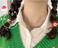 Fashion Santa Claus Gingerbread Snowman Elastic String Handmade Hair Tie 1 Piece main image 2